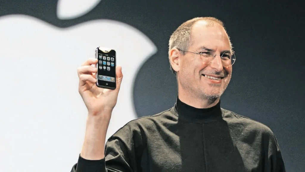 Steve Jobs presenta iPhone