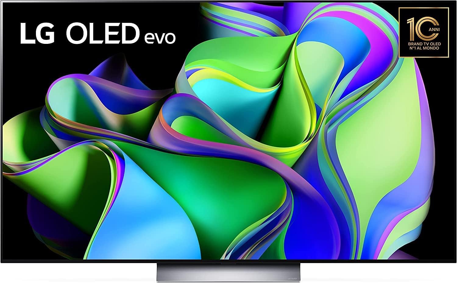 LG OLED evo 65'', Smart TV 4K, Serie C3 2023, Processore α9 Gen6