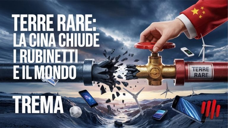 Terre rare: la Cina chiude i rubinetti e il mondo trema