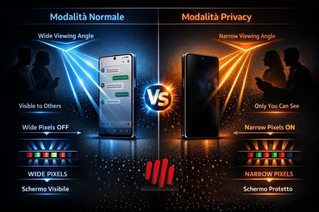 Recensione Galaxy S26 Ultra 2026: Uno strumento, non uno Smartphone 15 Recensione Galaxy S26 Ultra: Privacy Display