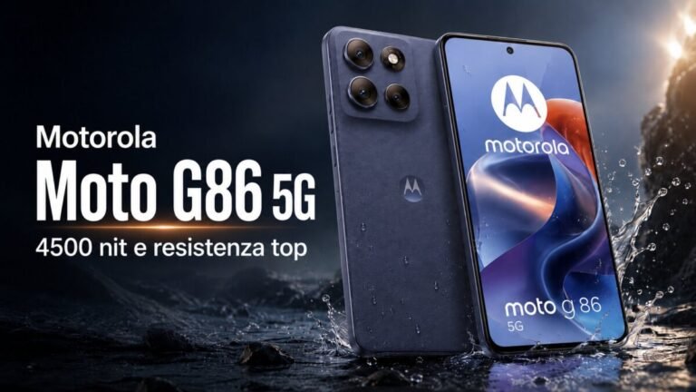 Recensione Motorola Moto G86 5G