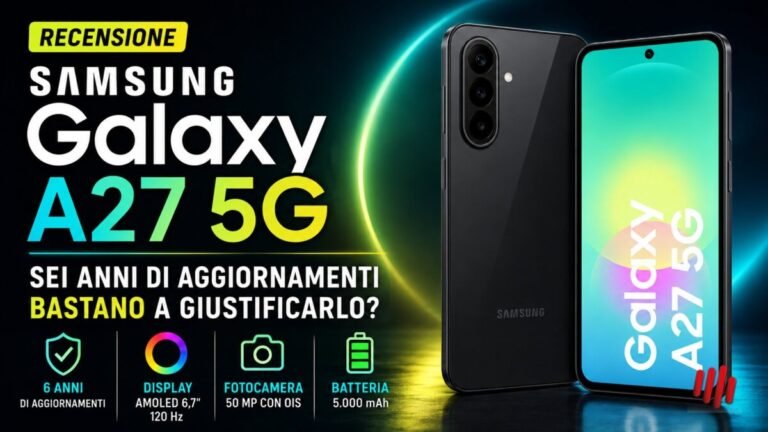 Recensione Samsung Galaxy A27 5G