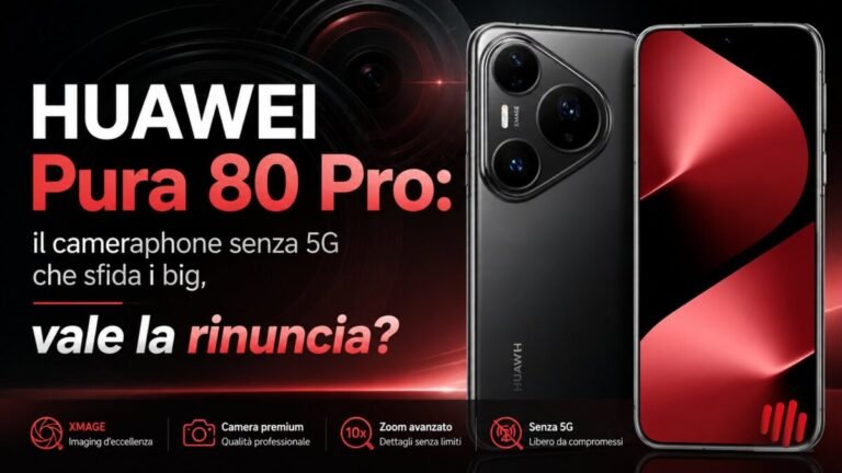 Recensione HUAWEI Pura 80 Pro
